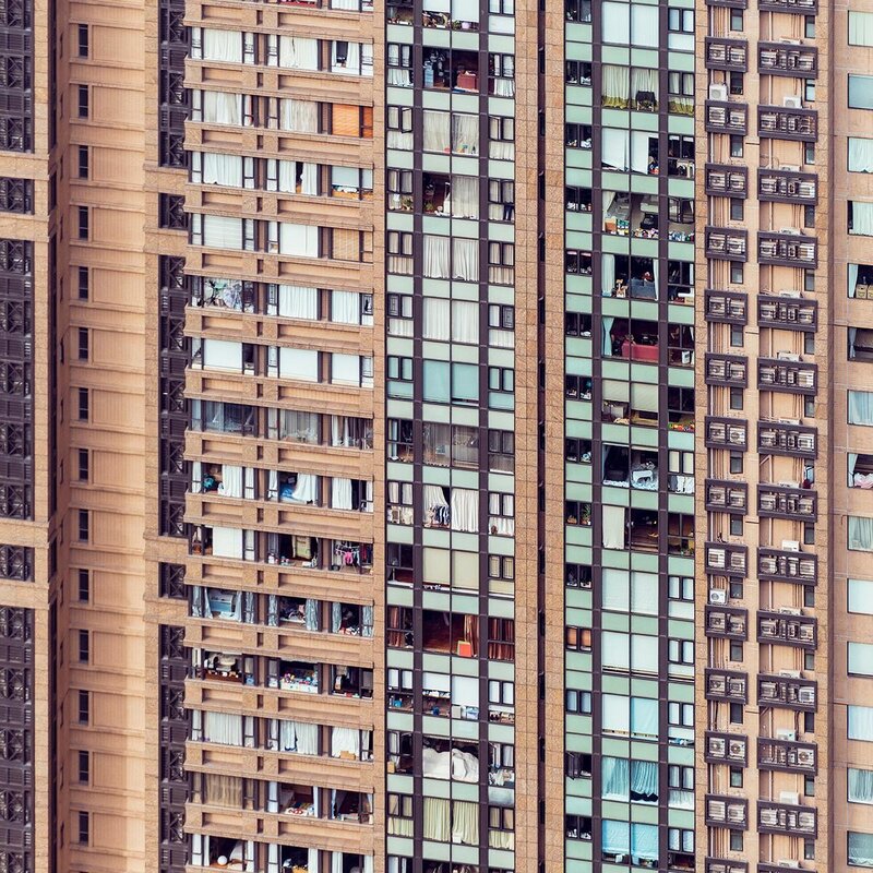 Tall Apartment Buildings — Brown
