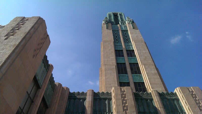Tall Art Deco Building