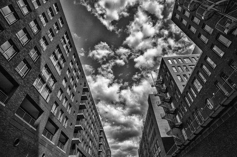 Tall Brick Buildings