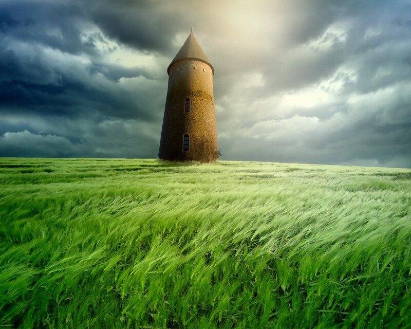 Tall Brick Tower