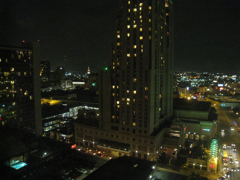 Tall Building at Night — Black, Dark, Photograph