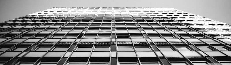 Tall Building Facade — Black