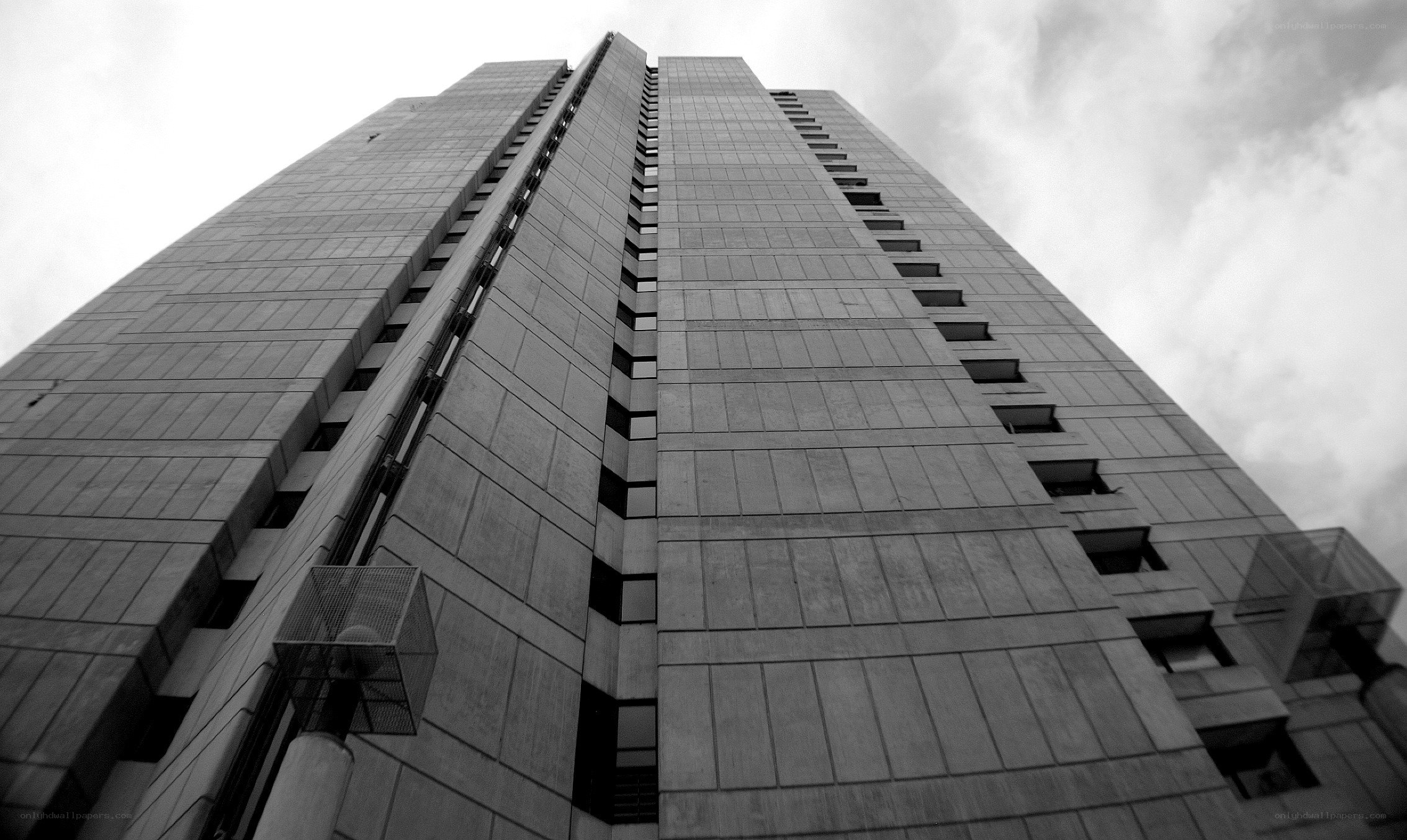 tall building from below