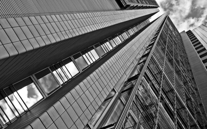 tall building from below