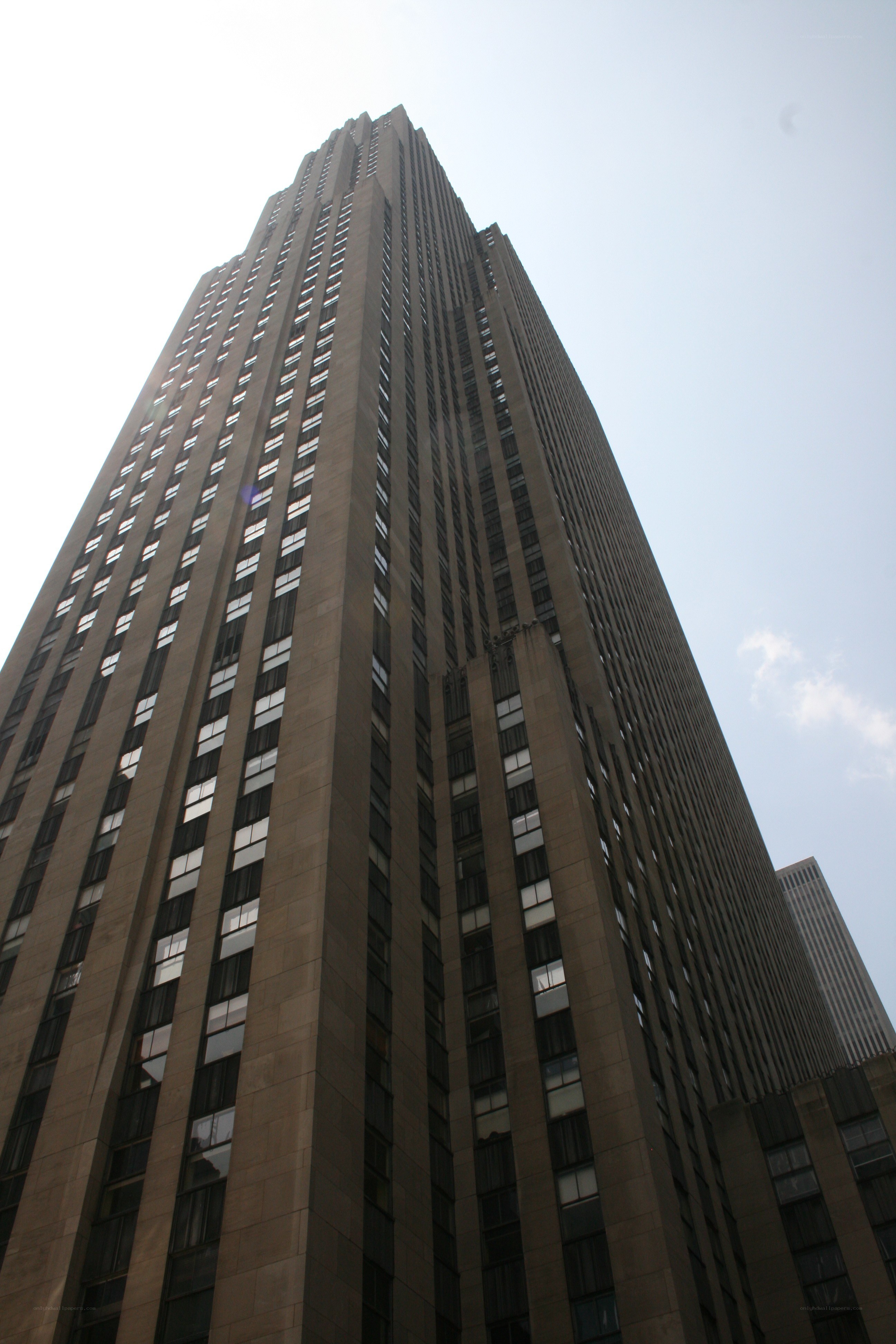 tall building in city