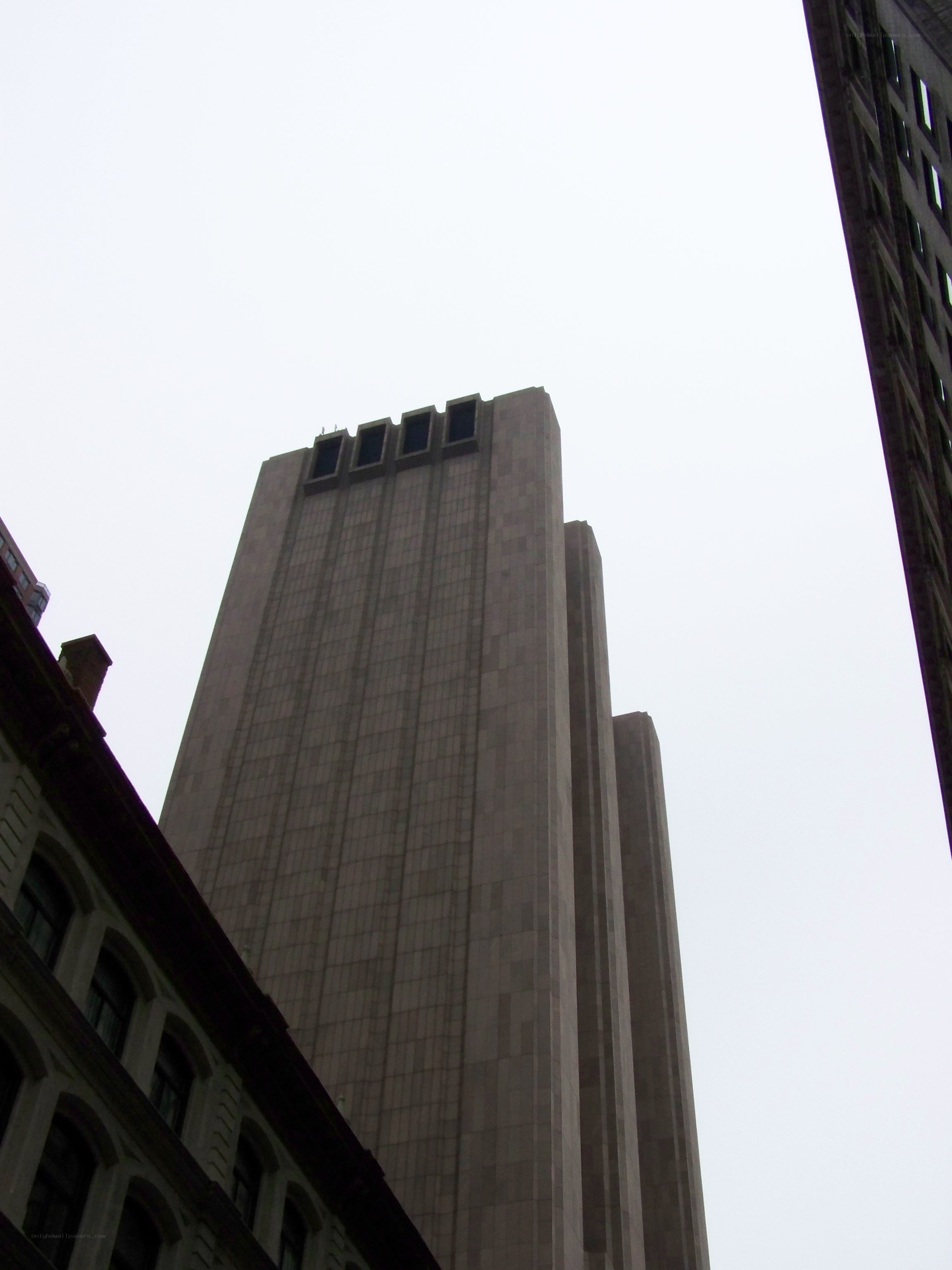 tall building in city