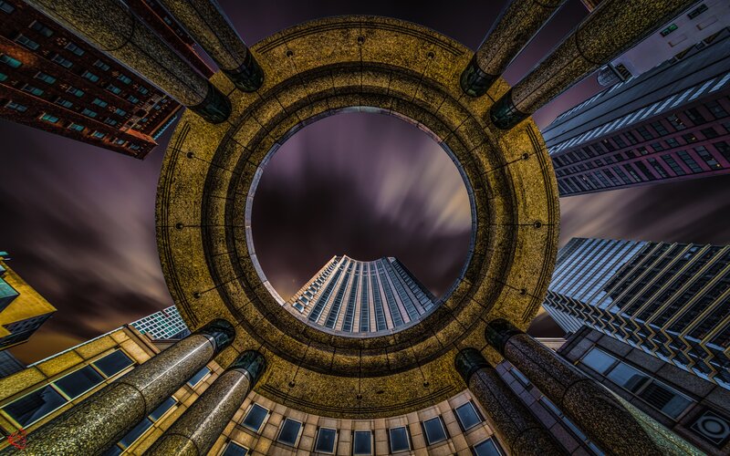 Tall Building Through Arch