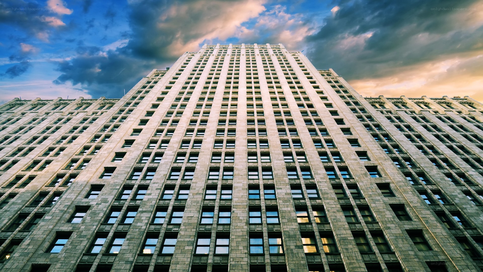 tall building under cloudy sky
