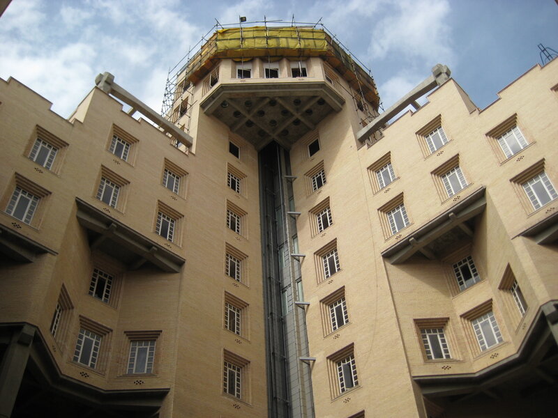 Tall Building with Elevator