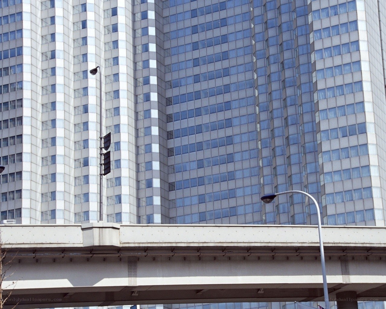 tall building with glass windows