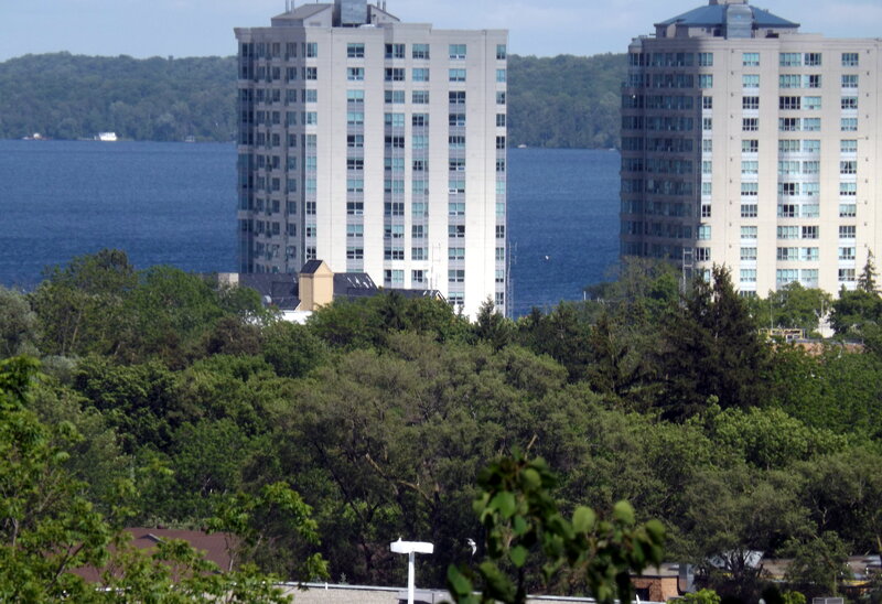Tall Buildings by Water