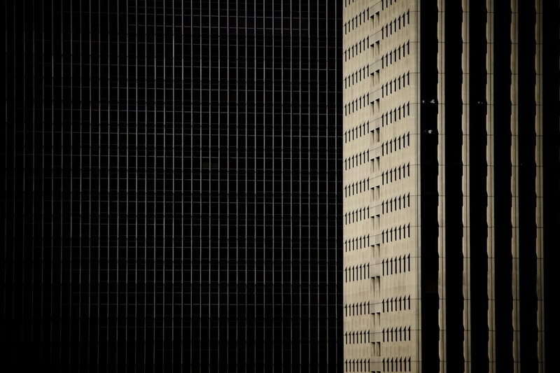 tall buildings in a city