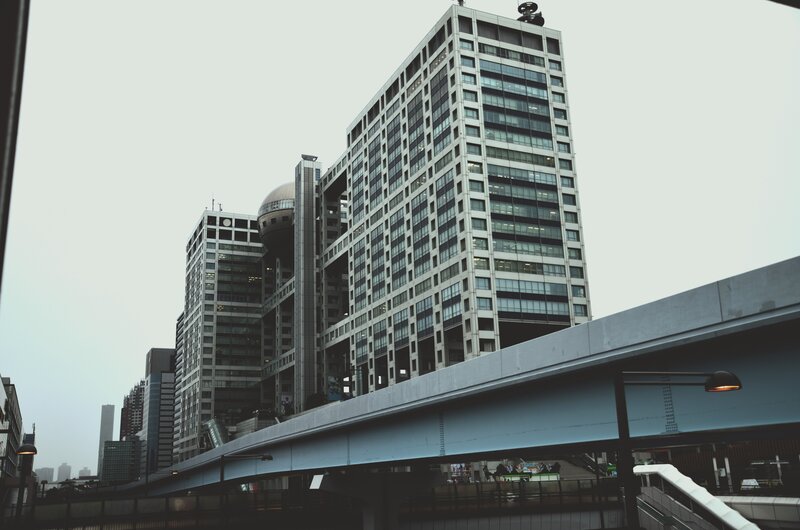 Tall Buildings in City — Gray, Urban