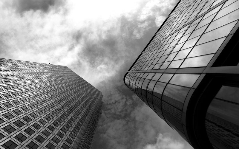 Tall Buildings in Sky