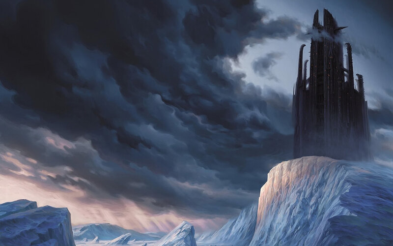 Tall Dark Tower — Gray