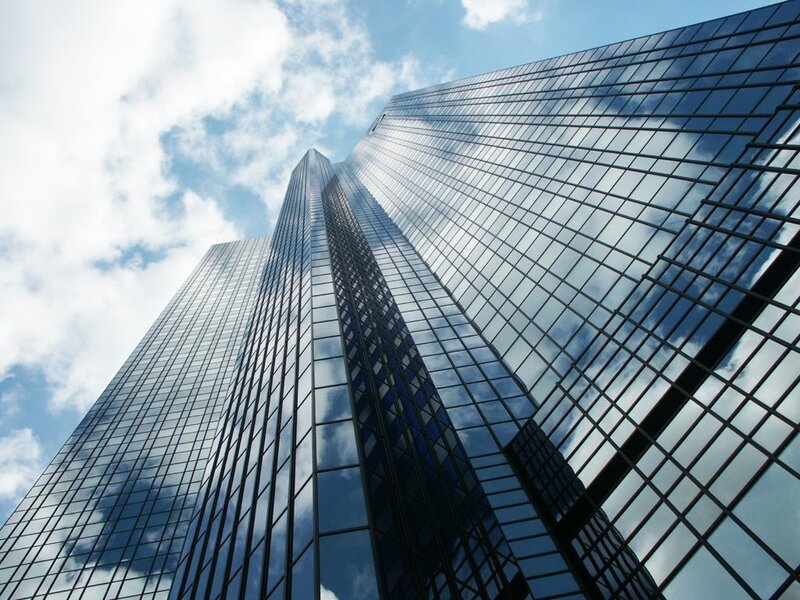 tall glass skyscraper