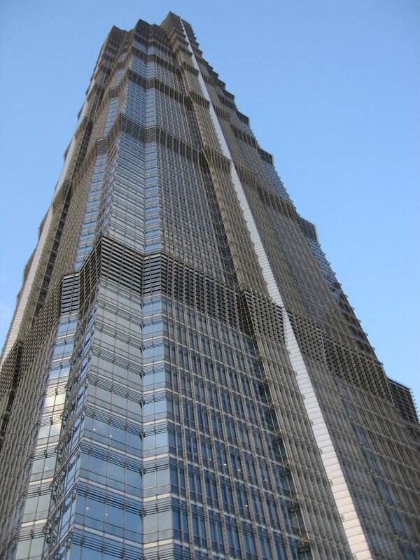 tall glass skyscraper