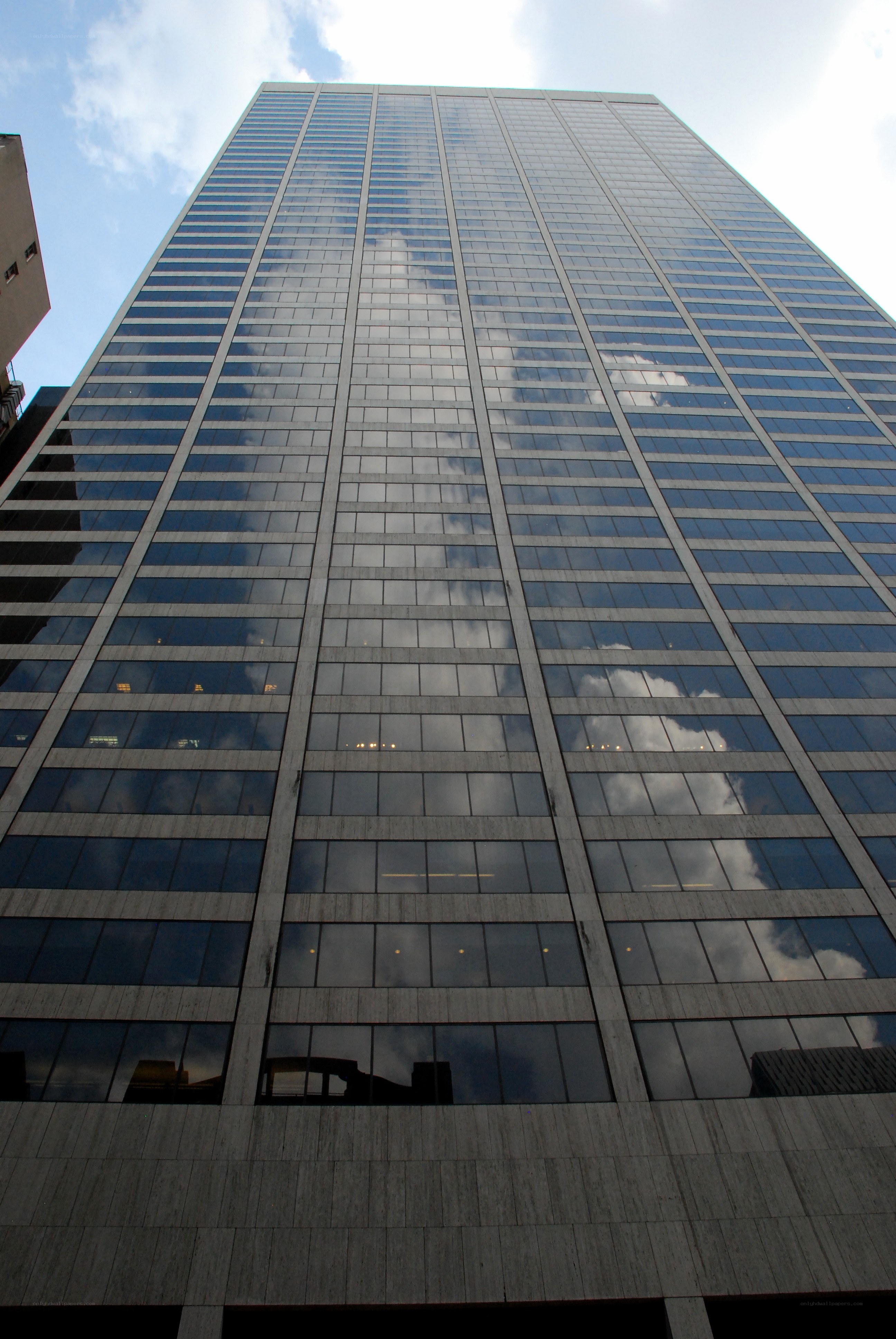 tall glass skyscraper