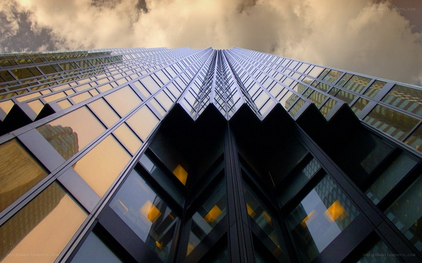 tall glass skyscraper
