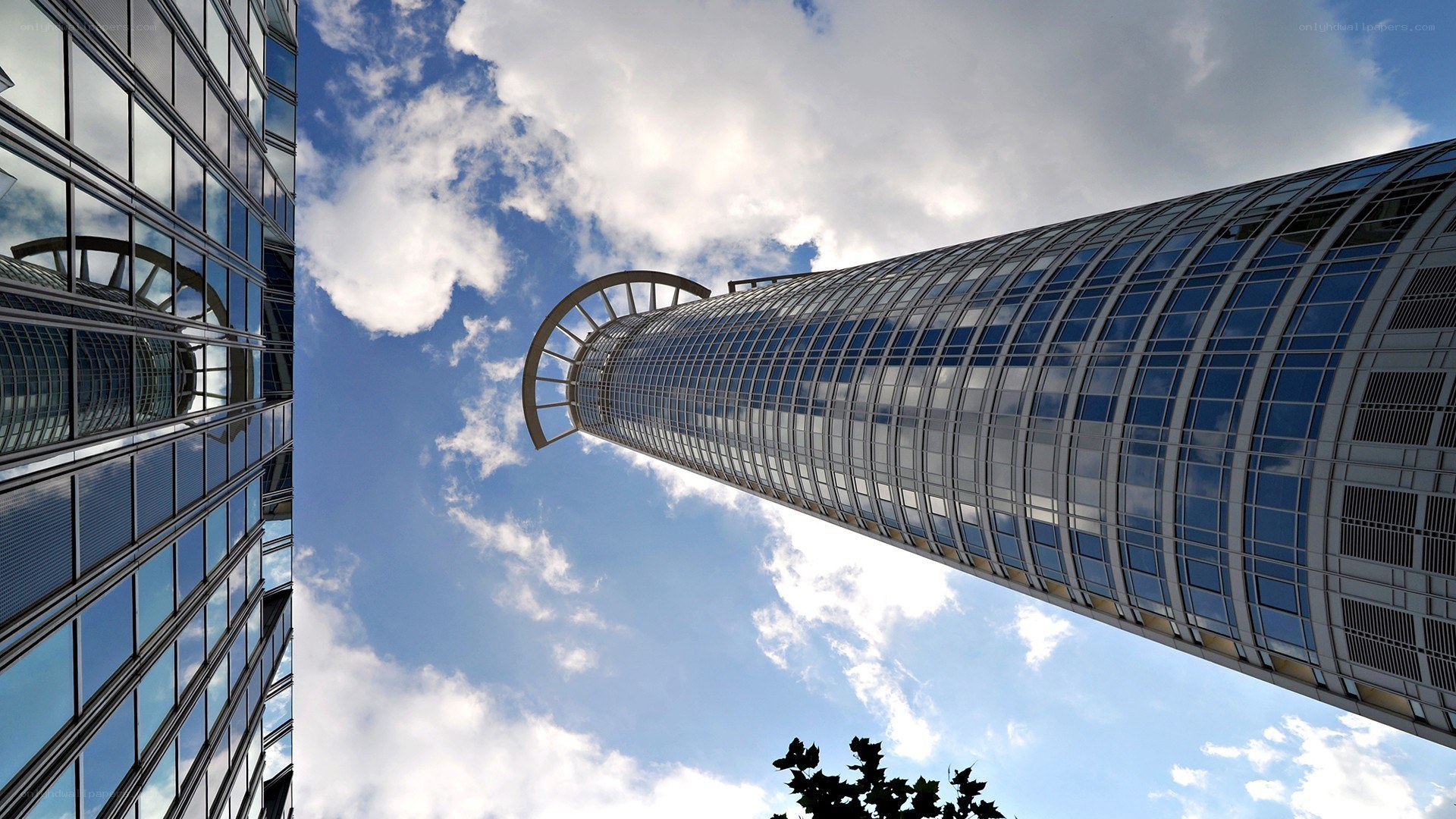 tall glass skyscraper