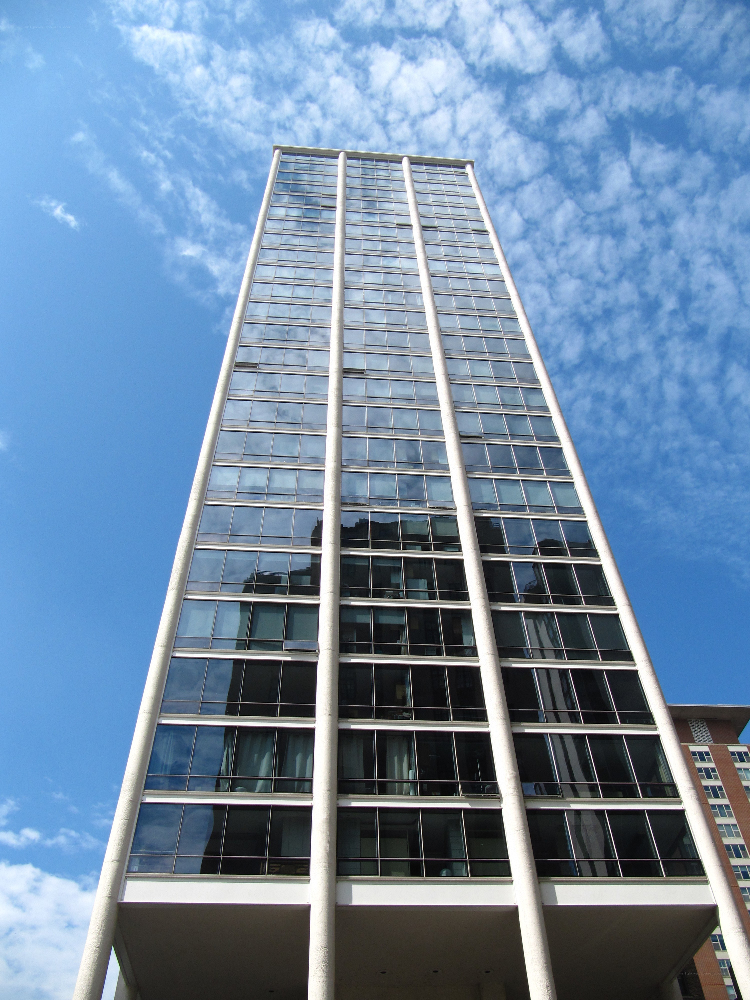 tall glass skyscraper
