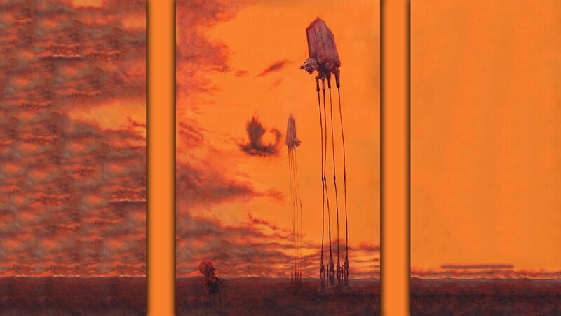 Tall Mechanical Walkers