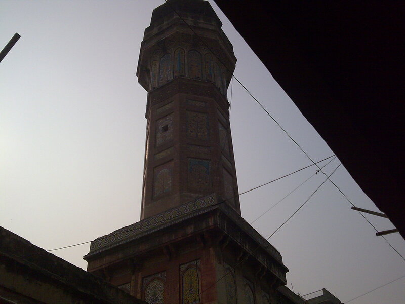 tall minaret against sky