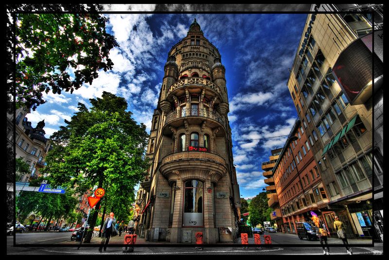 Tall Ornate Building