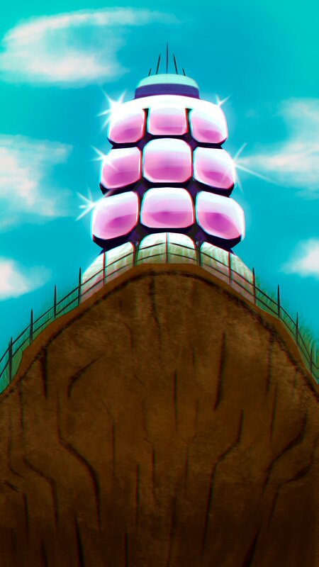 Tall Pink Tower