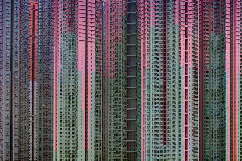Tall Residential Buildings — Pink