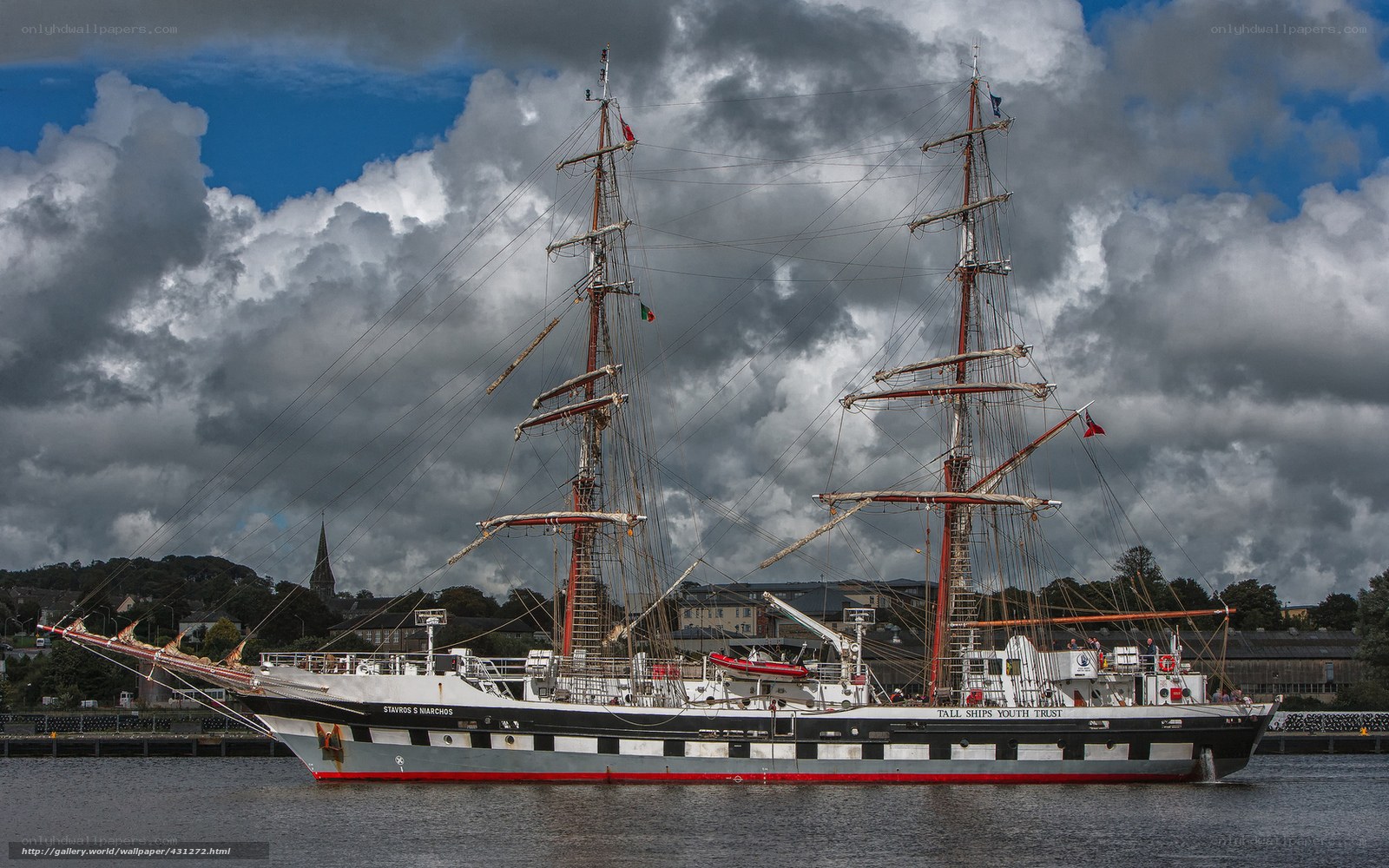 Tall ship Stavros S. Niarchos