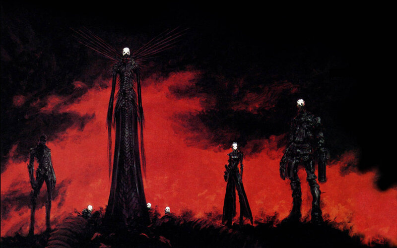 Tall Skeletal Figures