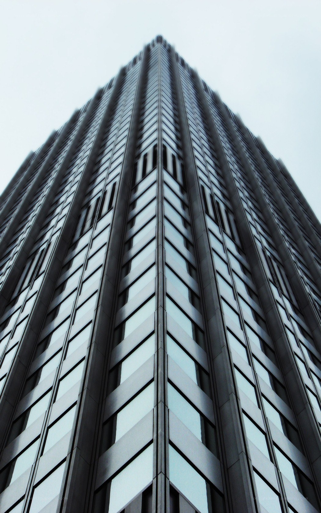 tall skyscraper from below
