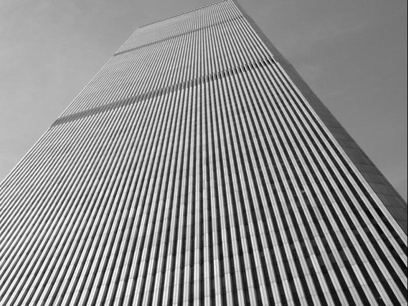 tall skyscraper from below