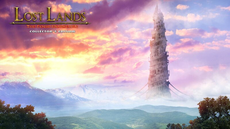 Tall Stone Tower — Purple