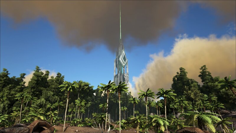 Tall Tower in Jungle