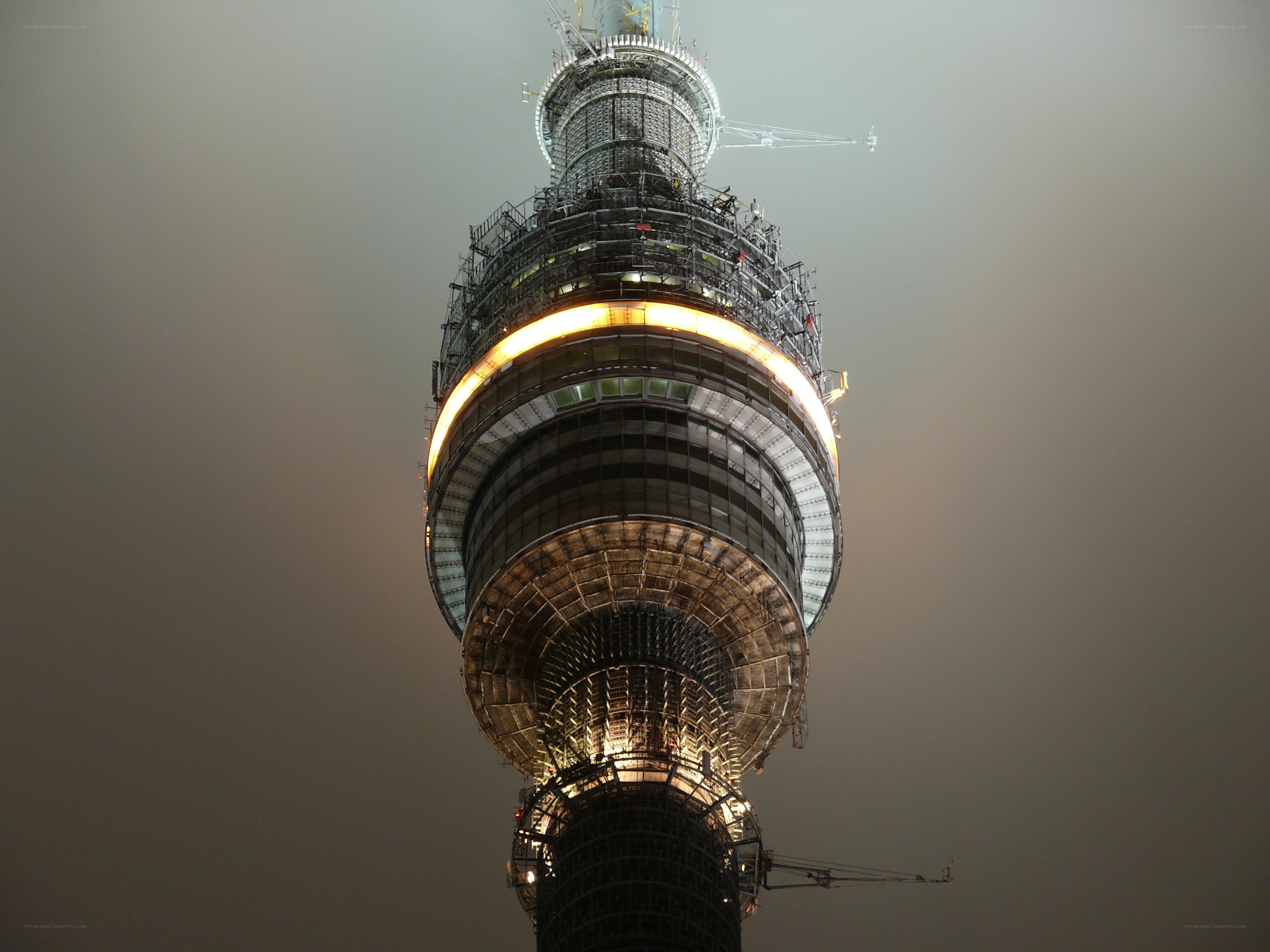 tall tower under construction