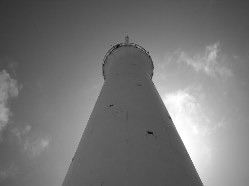 tall white lighthouse