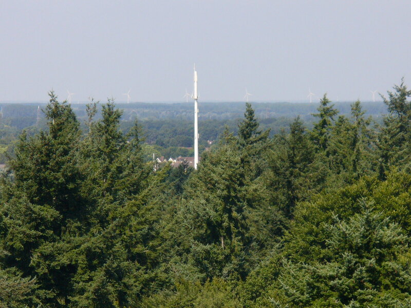 Tall White Tower — Green
