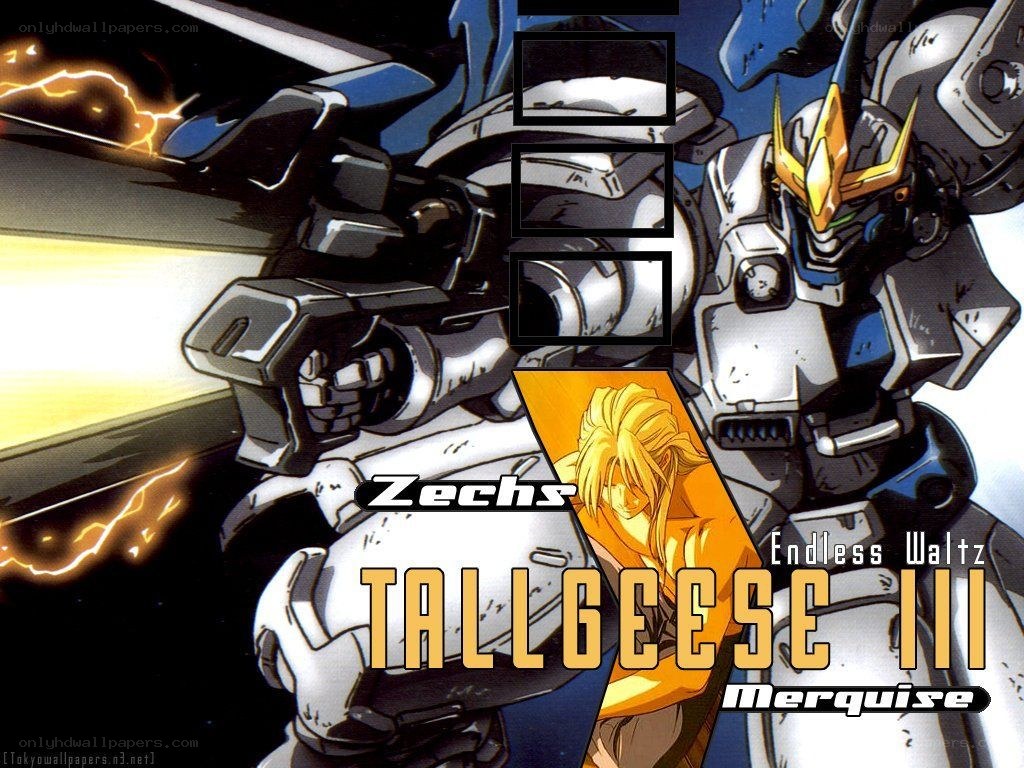 Tallgeese III mecha artwork