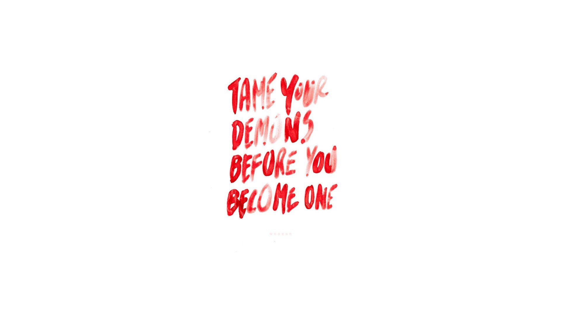 tame your demons