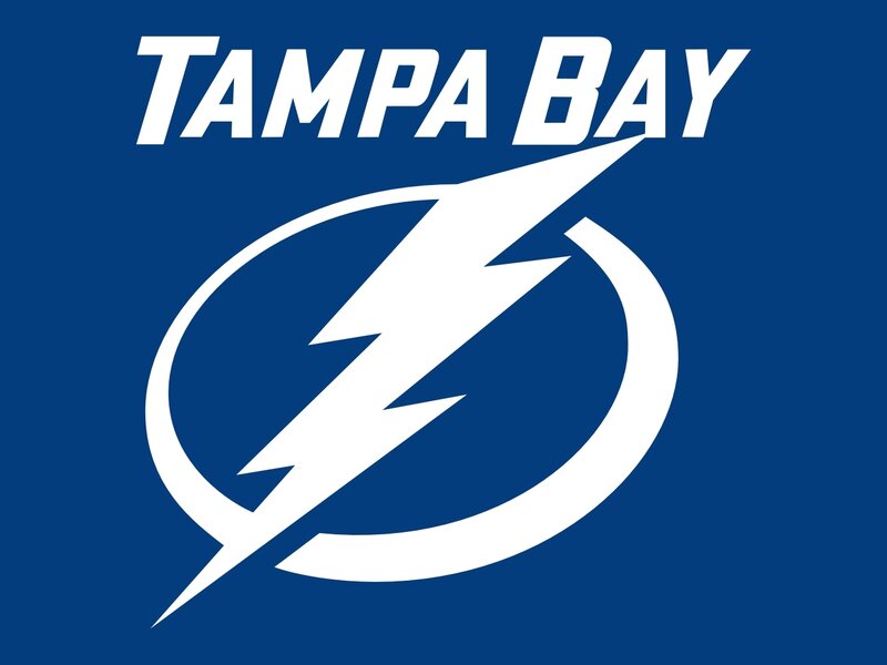 Tampa Bay Lightning Logo — Blue, Bold, Vector Art, Lightning Bolt, Text