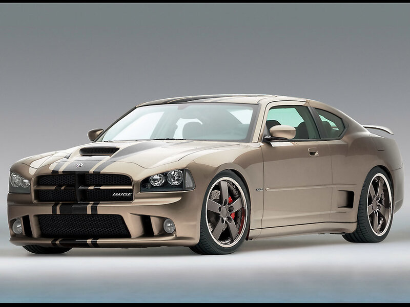 Tan Dodge Charger Imige