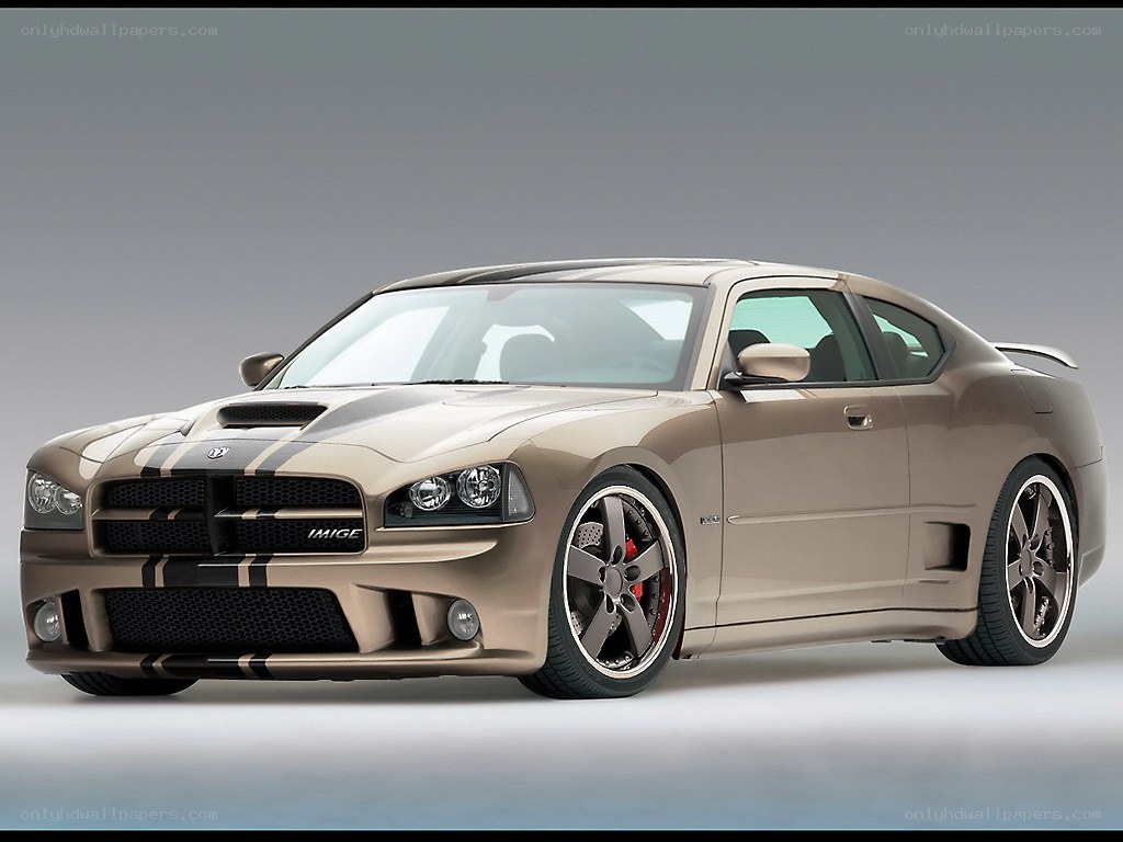 Tan Dodge Charger Imige
