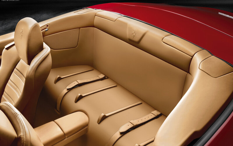 Tan Leather Car Interior — Luxurious