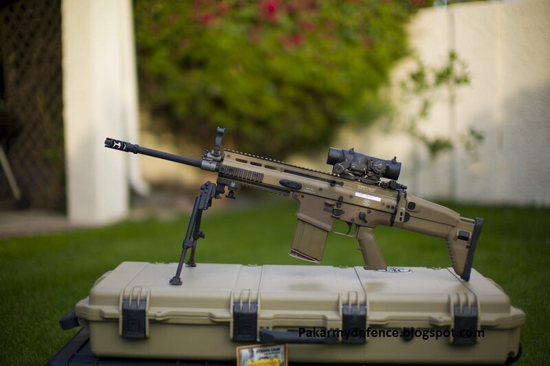Tan Rifle on Case