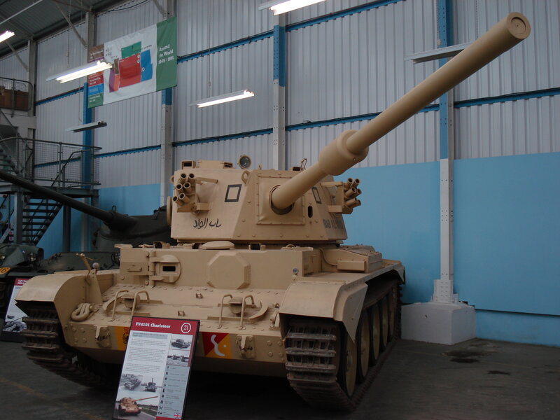 Tan Tank in Museum