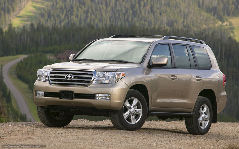 Tan Toyota Land Cruiser