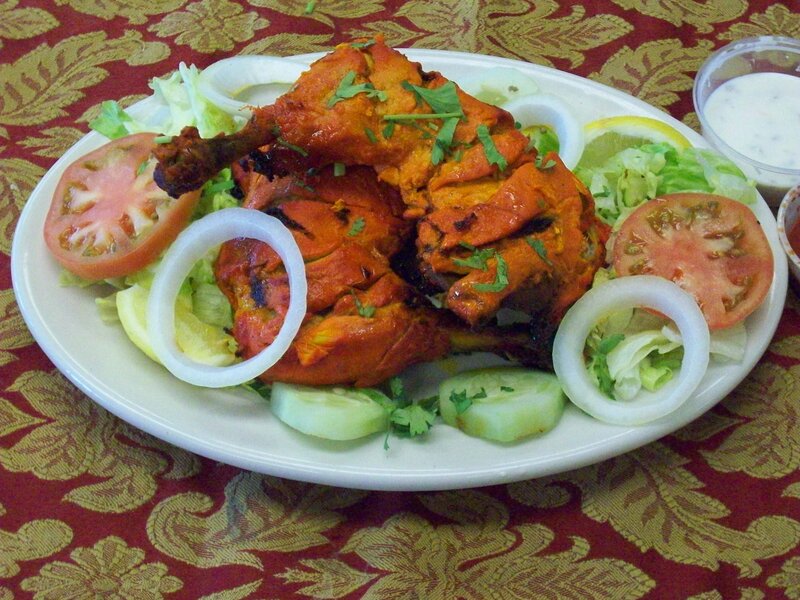 Tandoori Chicken Plate