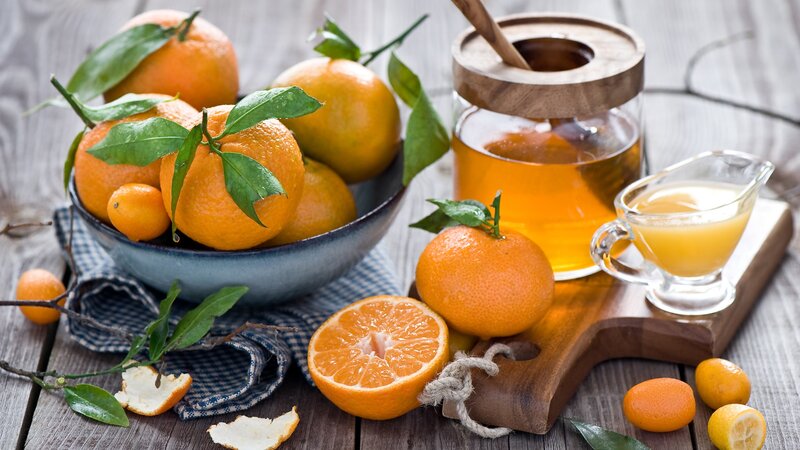 Tangerines and Honey — Orange